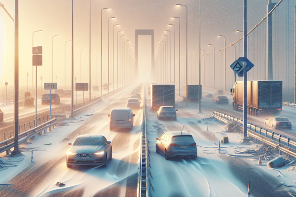 Cataluña Restringe Actividad y Tráfico por Mal Tiempo en Febrero - Marketplace Insights - Imagen generada por IA