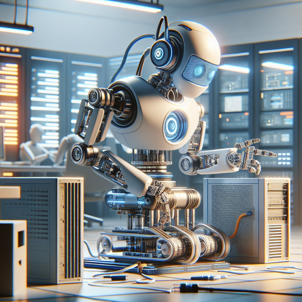 Implementación de un Chatbot con Reescritura Automática de Razonamiento - Marketplace Insights - Imagen generada por IA