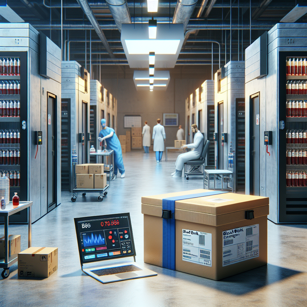 Cogesa Gana Gestión del Almacén del Banco de Sangre en Cantabria - Marketplace Insights - Imagen generada por IA