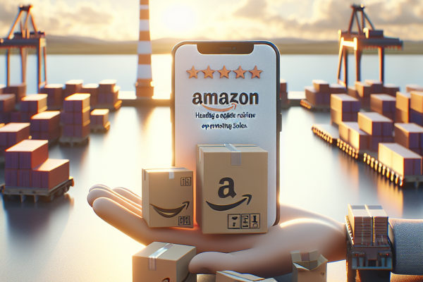 Cómo Manejar un Mal Reseña en Amazon y Proteger Tus Ventas - Marketplace Insights - Imagen generada por IA