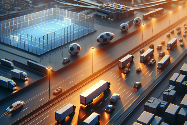 EBay Lleva el Mayor Evento de Fútbol a la Vida con Compras Online - Marketplace Insights - Imagen generada por IA