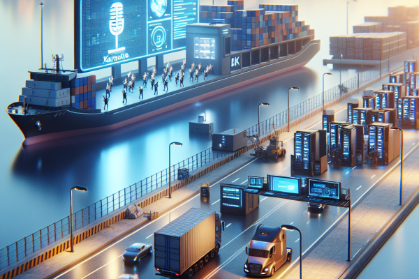 Una Empresa de Karaoke Apuesta por IA y Revoluciona la Logística - Marketplace Insights - Imagen generada por IA