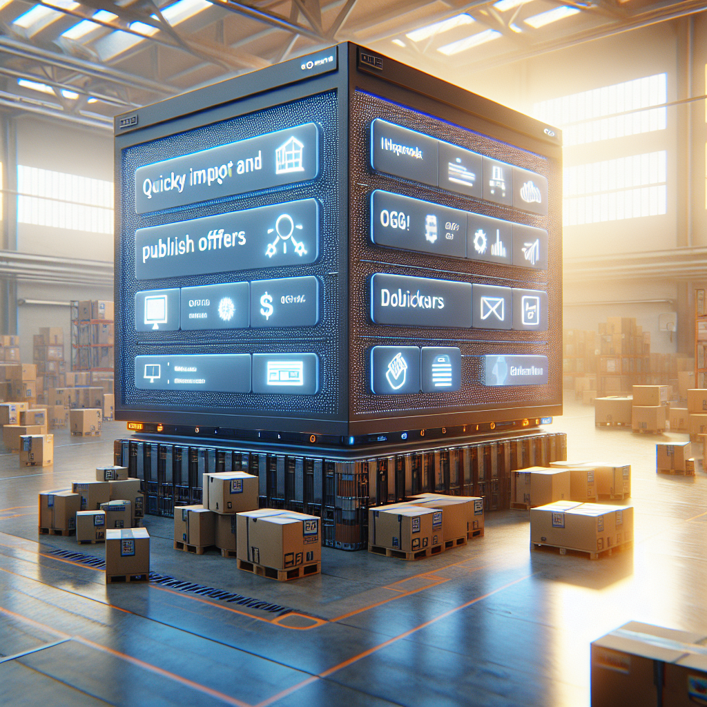 Importa y Publica Ofertas Rápidamente con Nuestra Nueva Herramienta - Marketplace Insights - Imagen generada por IA