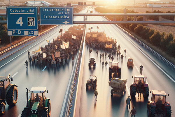 Movilizaciones de Agricultores en España el 29 de Enero 2026 - Marketplace Insights - Imagen generada por IA