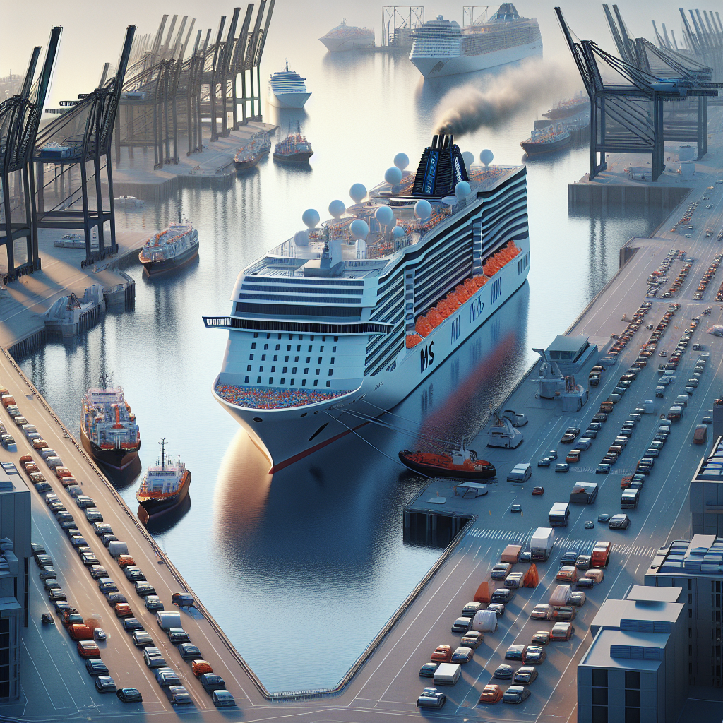 MSC Amplía Su Ruta Transatlántica con Nueva Escala en Bilbao - Marketplace Insights - Imagen generada por IA