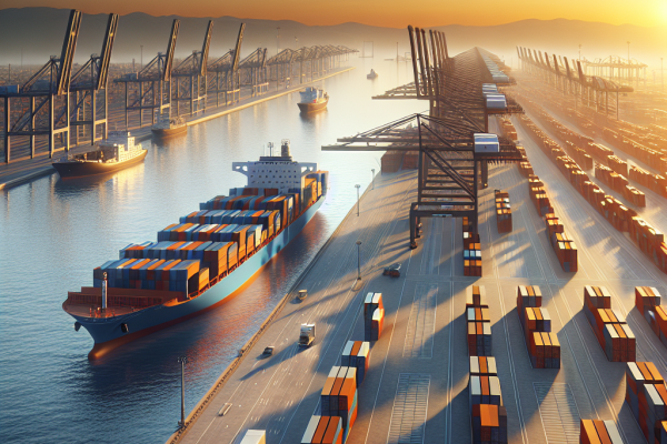 El Port de Tarragona Impulsa una Alianza Estratégica con Aragón - Marketplace Insights - Imagen generada por IA