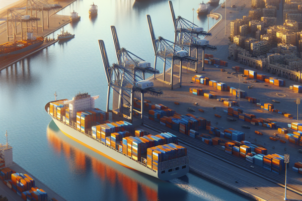 El Puerto de Castellón Comienza 2026 con Crecimiento en Mercancías - Marketplace Insights - Imagen generada por IA