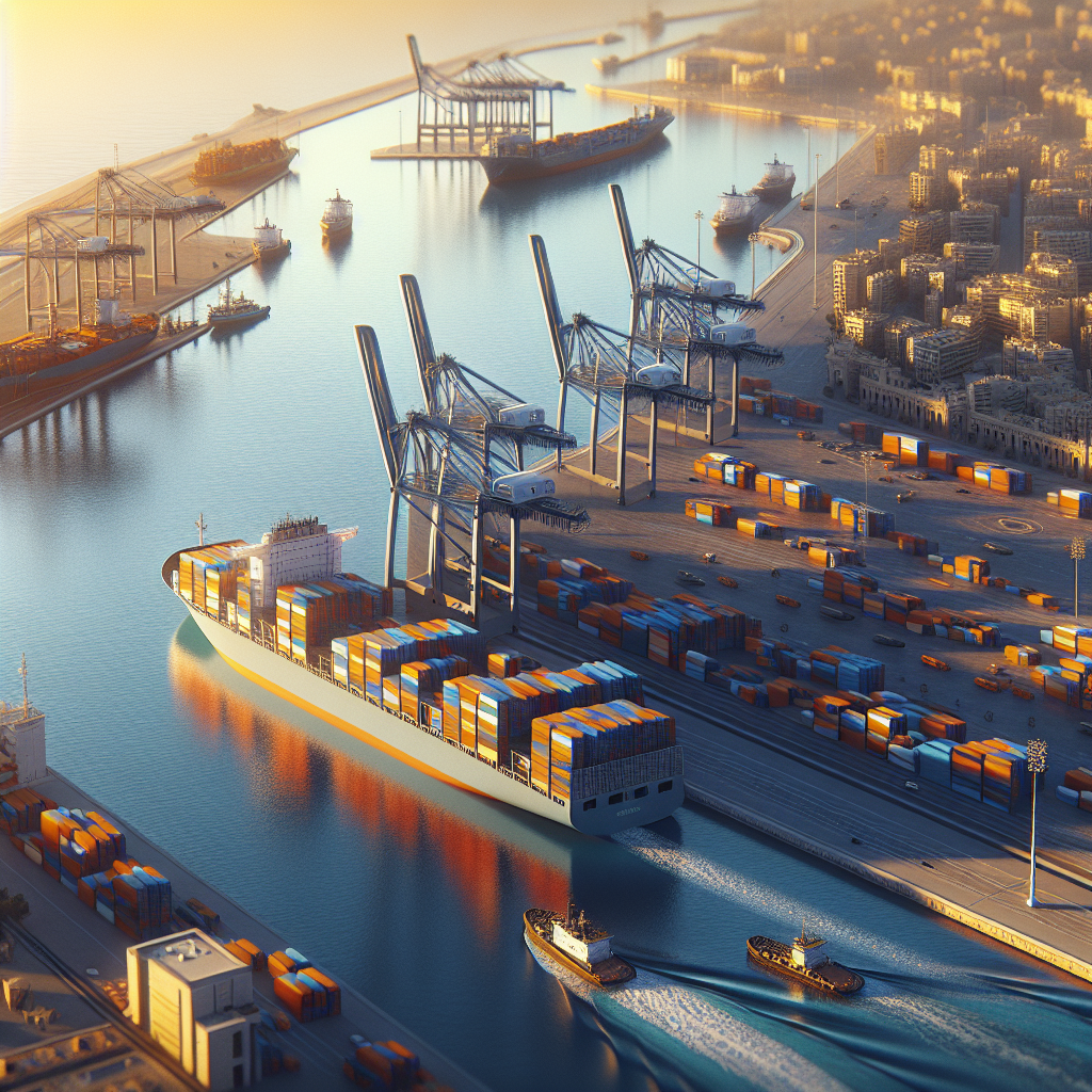El Puerto de Castellón Comienza 2026 con Crecimiento en Mercancías - Marketplace Insights - Imagen generada por IA