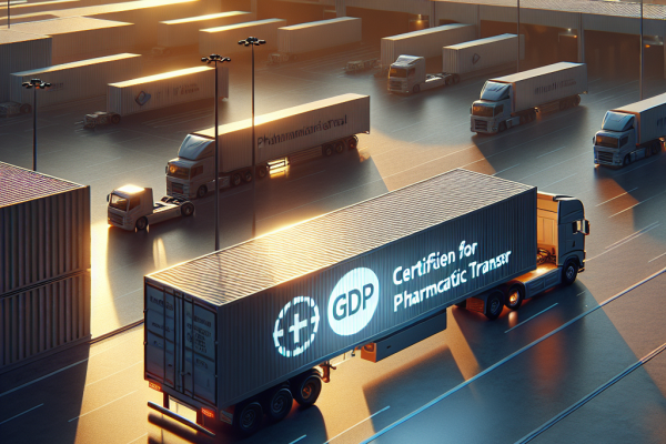 ROR Logístico Obtiene Certificación GDP para Transporte de Productos Farmacéuticos - Marketplace Insights - Imagen generada por IA