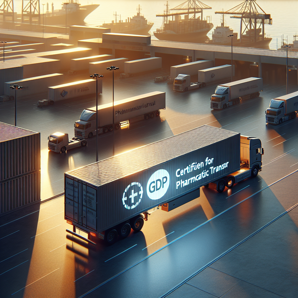 ROR Logístico Obtiene Certificación GDP para Transporte de Productos Farmacéuticos - Marketplace Insights - Imagen generada por IA