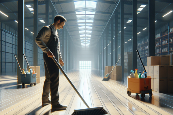 Presenta Tu Oferta Para la Campaña de Limpieza de Almacenes en Allegro - Marketplace Insights - Imagen generada por IA