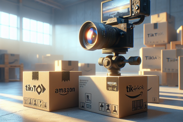 Integración de TikTok Shop y Amazon para Vender Sin Complicaciones - Marketplace Insights - Imagen generada por IA