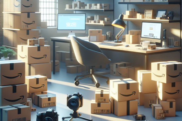 Los 7,000 Principales Vendedores de Amazon Generan Más de la Mitad de Ventas - Marketplace Insights - Imagen generada por IA