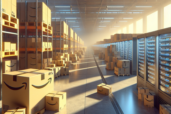 El 1.6% de Vendedores Genera el 50% del GMV de Amazon en EE.UU. - Marketplace Insights - Imagen generada por IA