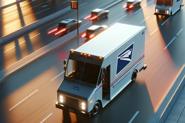 USPS Abre Plataforma de Licitación y Cambia la Entrega Última Milla - Marketplace Insights - Imagen generada por IA