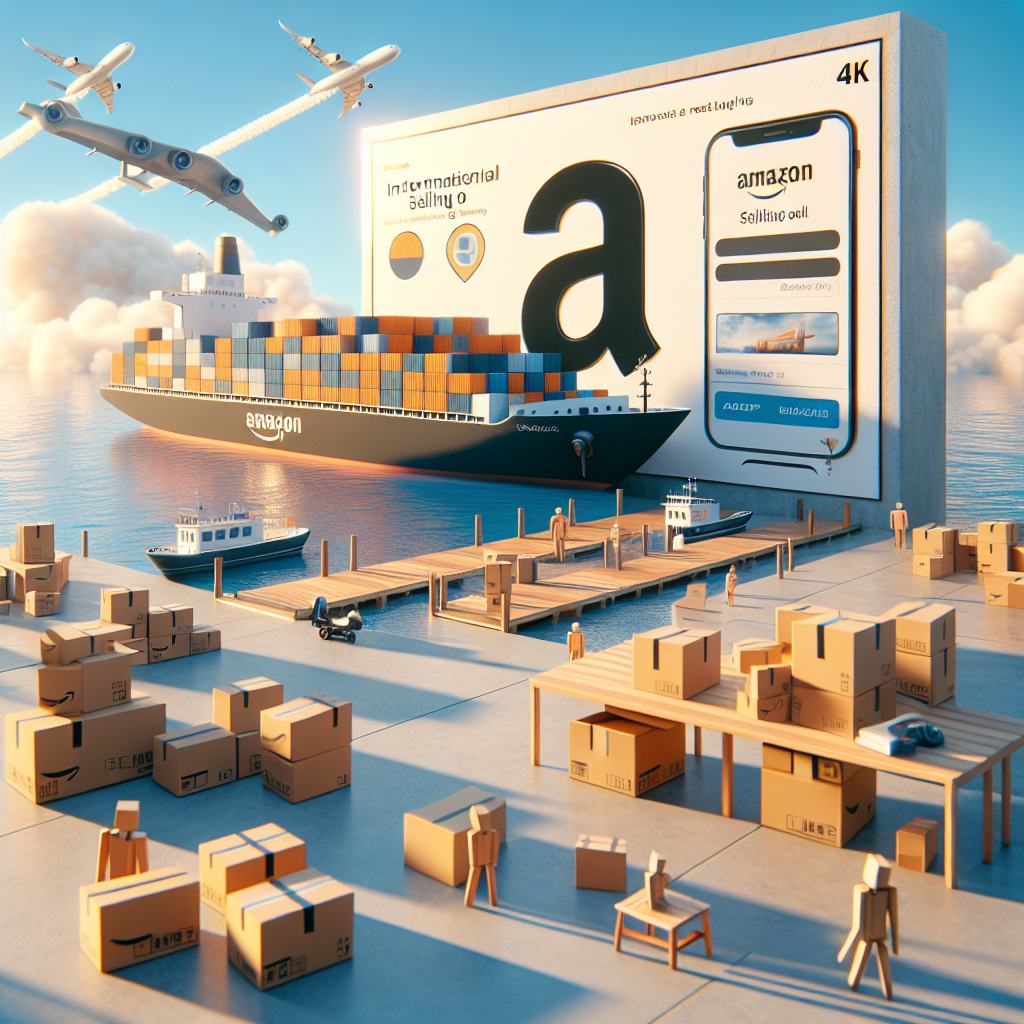 Cómo Vender Internacionalmente en Amazon y Aumentar Tus Ingresos - Marketplace Insights - Imagen generada por IA
