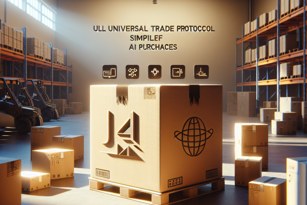 Actualizaciones del Protocolo de Comercio Universal para Simplificar Compras AI - Marketplace Insights - Imagen generada por IA