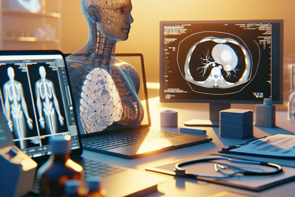 Alibaba Presenta MAOSS: Modelo de IA para Detección Temprana de Enfermedad Hepática - Marketplace Insights - Imagen generada por IA