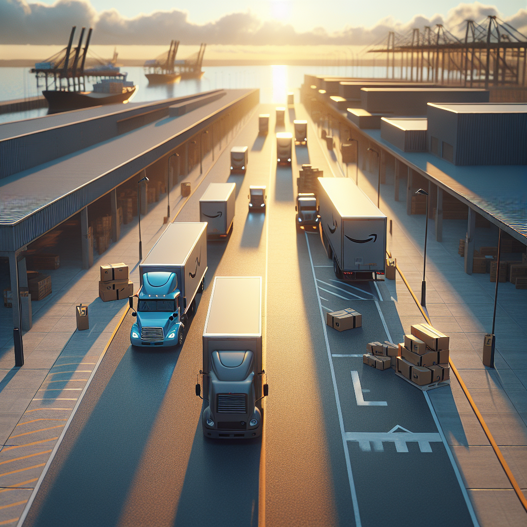 Amazon Ofrece un 7% de Descuento en Entregas Retrasadas - Marketplace Insights - Imagen generada por IA