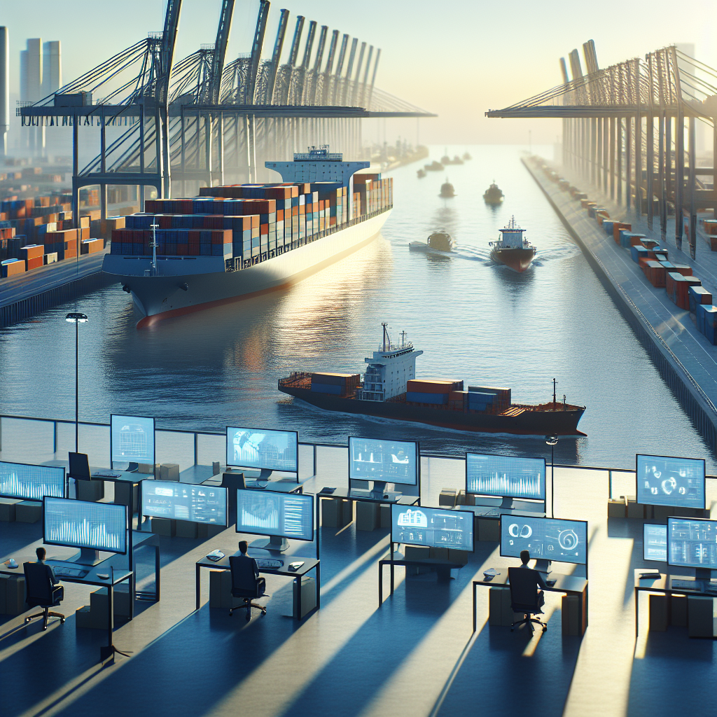 Optimiza Tu Cadena de Suministro con Amazon Global Logistics - Marketplace Insights - Imagen generada por IA