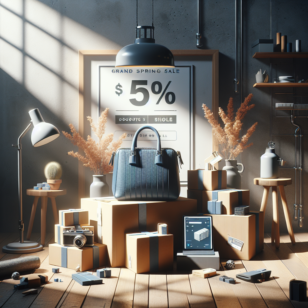 Ofertas Imperdibles en la Gran Venta de Primavera de Amazon 2026 - Marketplace Insights - Imagen generada por IA