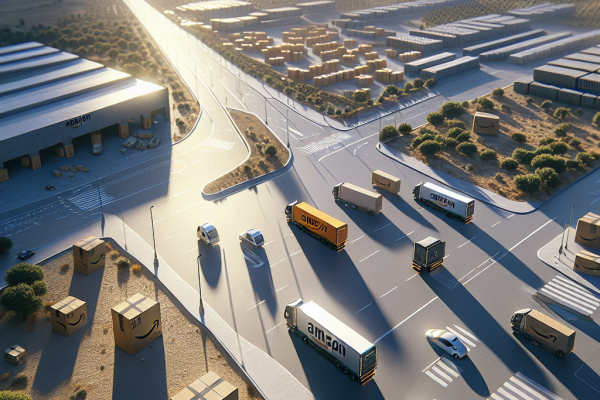 Cinco Aportaciones de las PYMES a la Economía Española en Amazon - Marketplace Insights - Imagen generada por IA