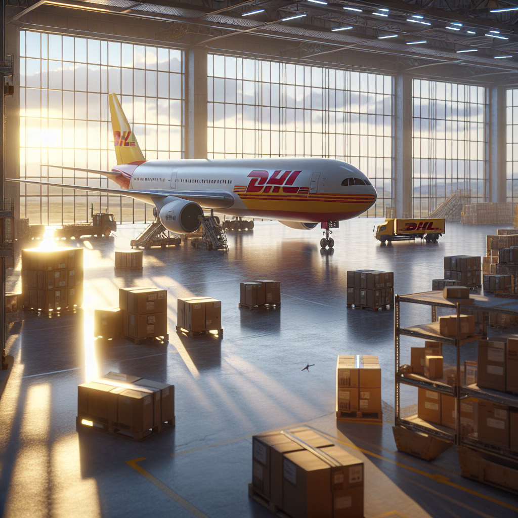 DHL Express Invertirá Más de 40 Millones en Nuevo Hangar en Vitoria - Marketplace Insights - Imagen generada por IA