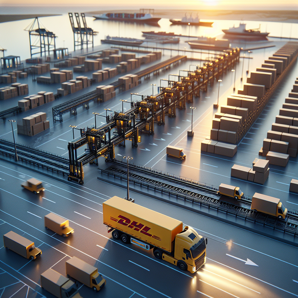 DHL Supply Chain Acelera Automatización en Su Red Global de Almacenes - Marketplace Insights - Imagen generada por IA