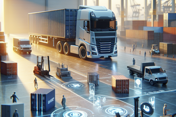 Grupo Logístico Santos Refuerza Su Parque de Vehículos en 2026 - Marketplace Insights - Imagen generada por IA