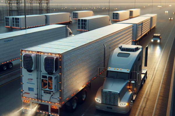 Grupo Molinero Adquiere 120 Semirremolques Frigoríficos de Lecitrailer - Marketplace Insights - Imagen generada por IA
