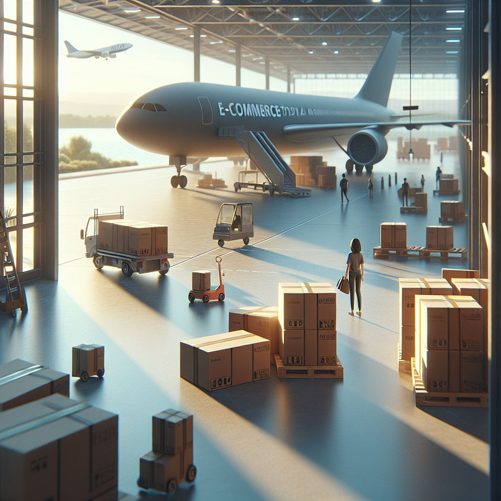 El E-commerce Impulsará el 30% del Carga Aérea para 2027 según IATA - Marketplace Insights - Imagen generada por IA
