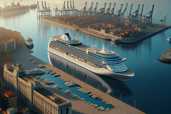 El Puerto de Santander Prevé 38 Cruceros y 60.000 Pasajeros en 2026 - Marketplace Insights - Imagen generada por IA