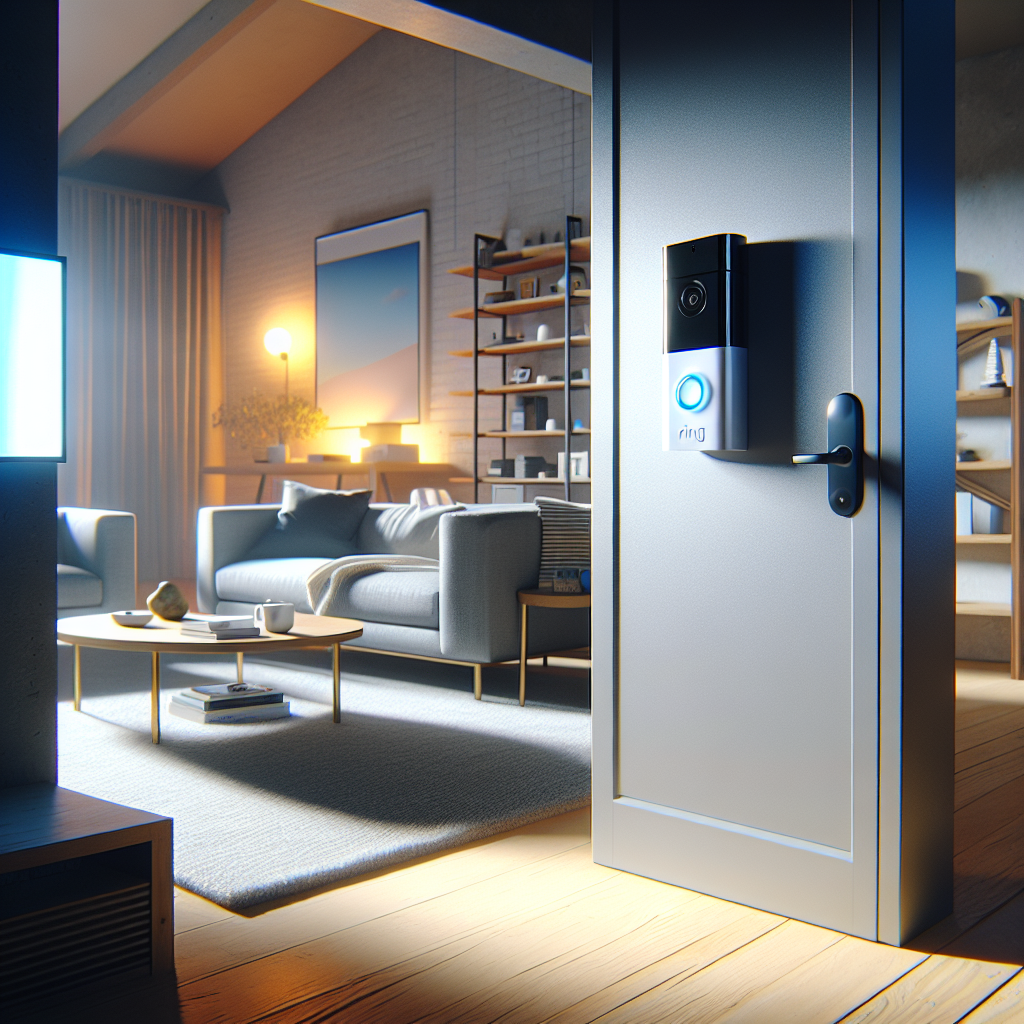 Ring Lanza Videotimbres 4K y Nuevas Cámaras para Seguridad Avanzada - Marketplace Insights - Imagen generada por IA