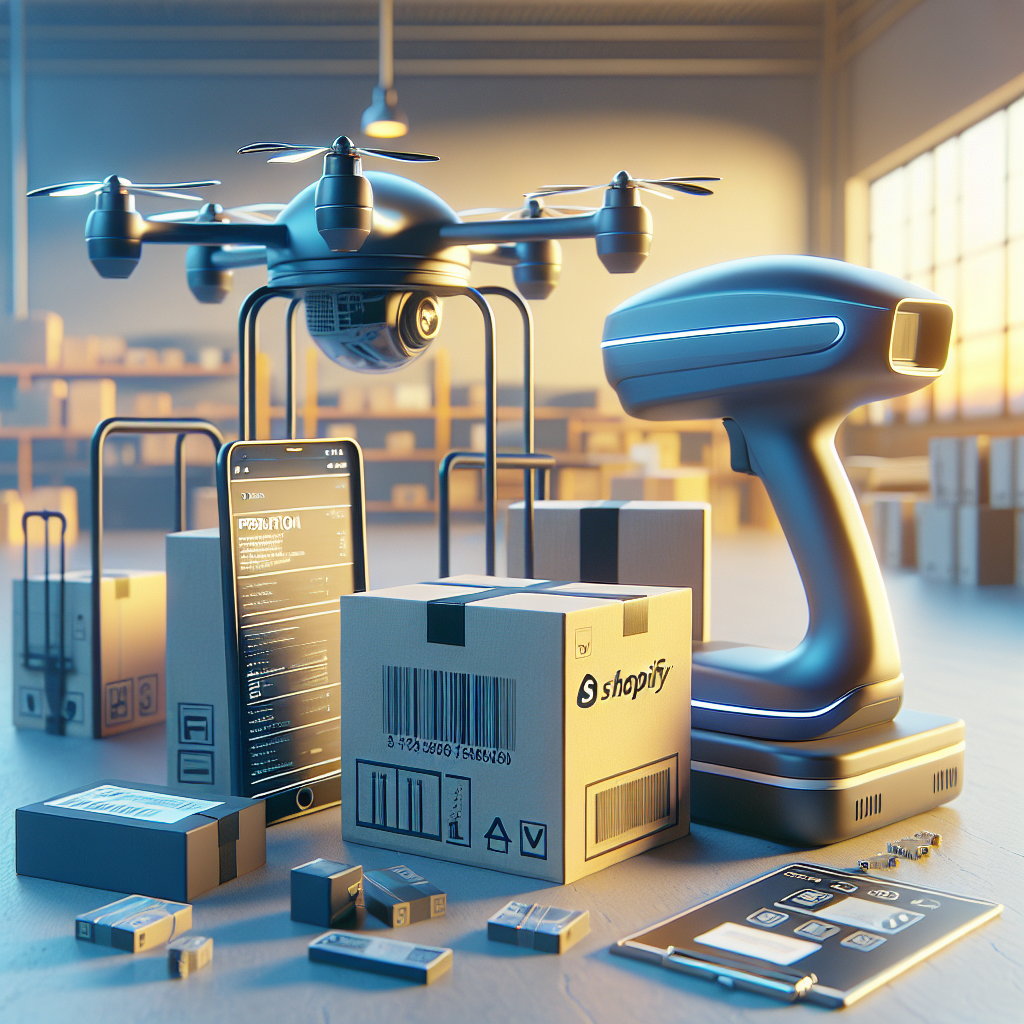 Shopify Prepara Su Plataforma Para La Era de Agentes de Compras AI - Marketplace Insights - Imagen generada por IA