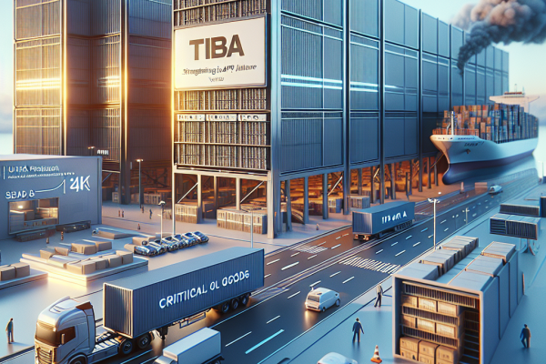 TIBA Refuerza Su Almacén APQ En Valencia Para Mercancías Críticas - Marketplace Insights - Imagen generada por IA