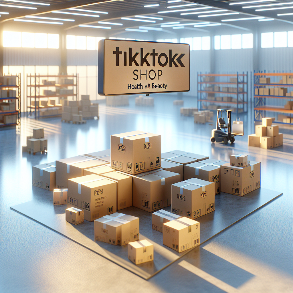 TikTok Shop Domina el Comercio Electrónico de Salud y Belleza en EE.UU. - Marketplace Insights - Imagen generada por IA