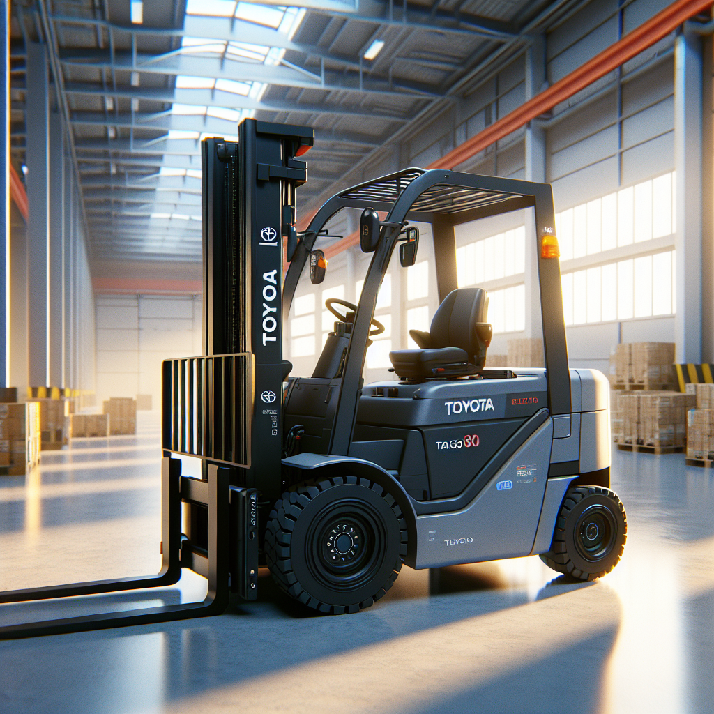 Toyota Material Handling Presenta Nuevas Carretillas Eléctricas Contrapesadas - Marketplace Insights - Imagen generada por IA