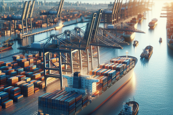 El Tráfico de Mercancías en el Puerto de Barcelona Crece un 10% en 2026 - Marketplace Insights - Imagen generada por IA