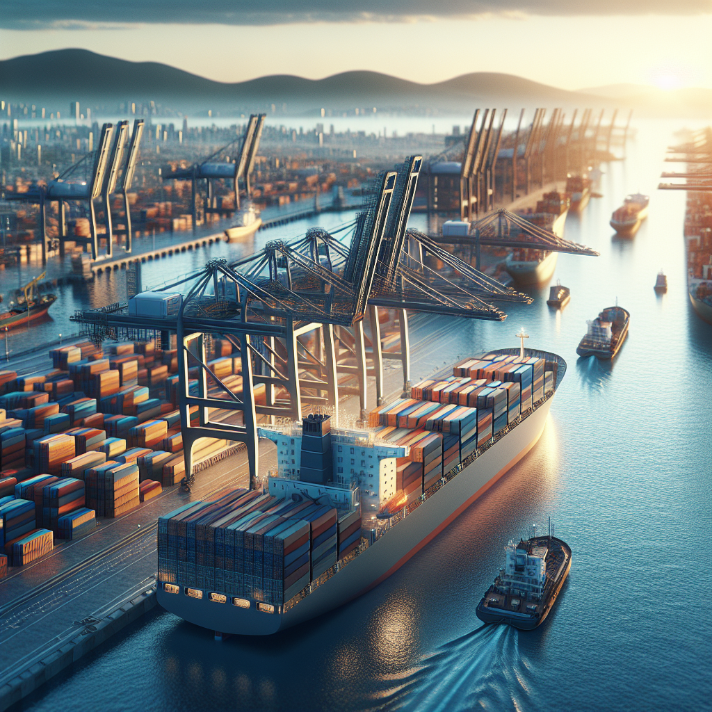 El Tráfico de Mercancías en el Puerto de Barcelona Crece un 10% en 2026 - Marketplace Insights - Imagen generada por IA