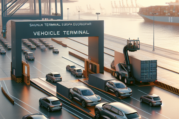 Valencia Terminal Europa Abre Terminal de Vehículos en el Puerto de Sagunto - Marketplace Insights - Imagen generada por IA